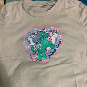 G1 My Little Pony graphic tshirt- Small